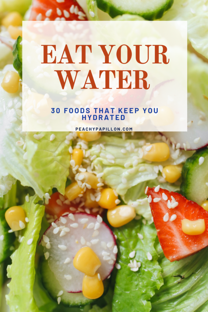 eat your water pin hydrating tips