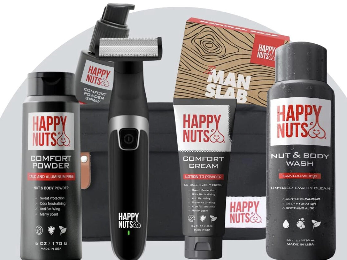 Gift idea for him: Happy Nuts.